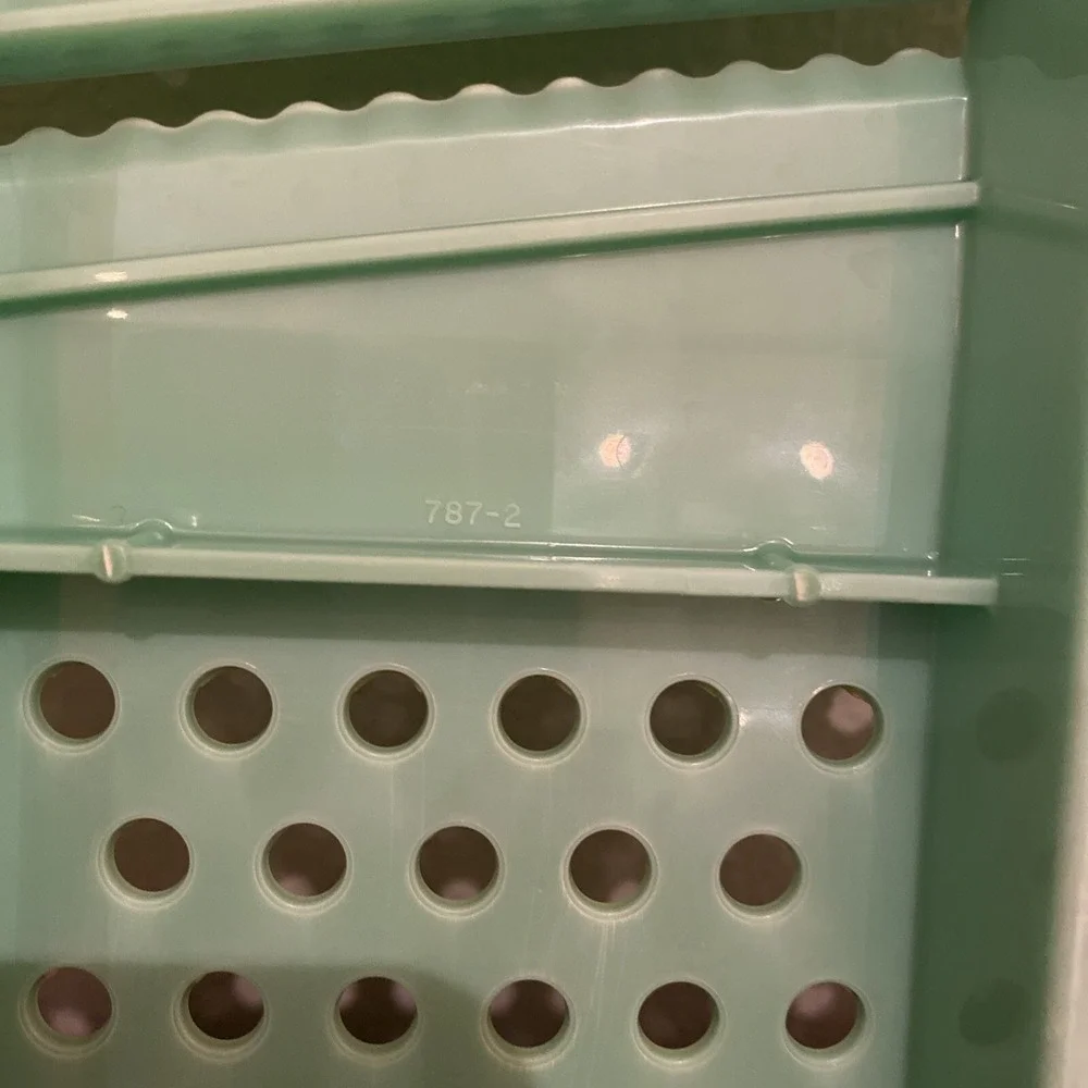 VINTAGE TUPPERWARE #787-2‎ REPLACEMENT GRATER SLICER PIECE JADEITE GREEN 9 1/2